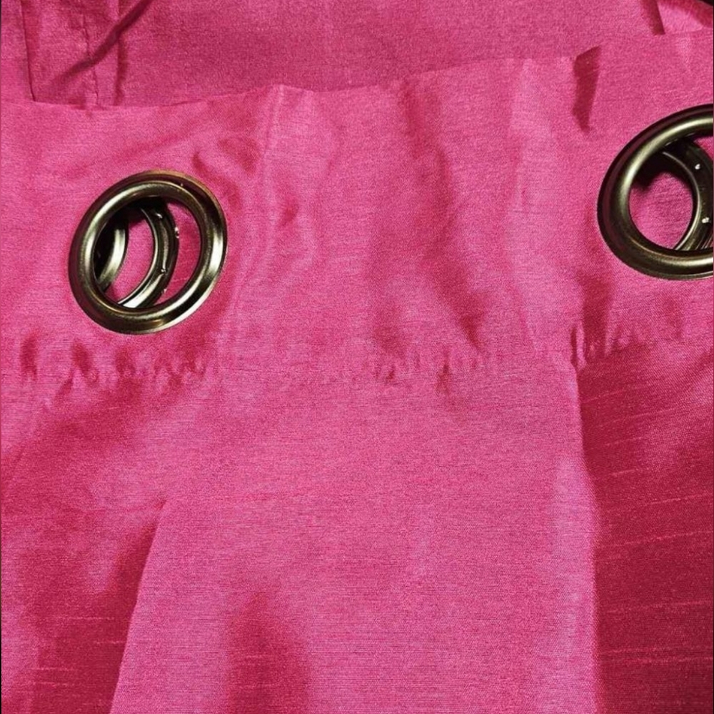 Hot Pink Curtains
